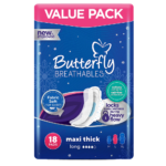 Butterfly Maxi Thick Net Mesh | Long | 18 pads