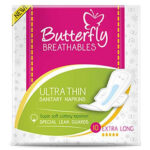 Butterfly Ulta Thin Cottony | X-Long | 10 pads