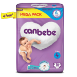 Canbebe Diapers Large | Size 4 | 70 Pcs