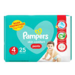 Pampers Pants Large | Size 4 | 25 Pcs